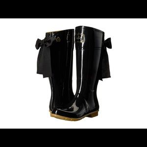 Joules Evedon Wellie with bow
